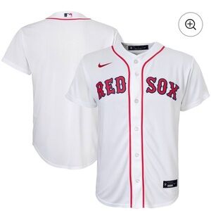 Youth Boston Red Sox Nike White Home